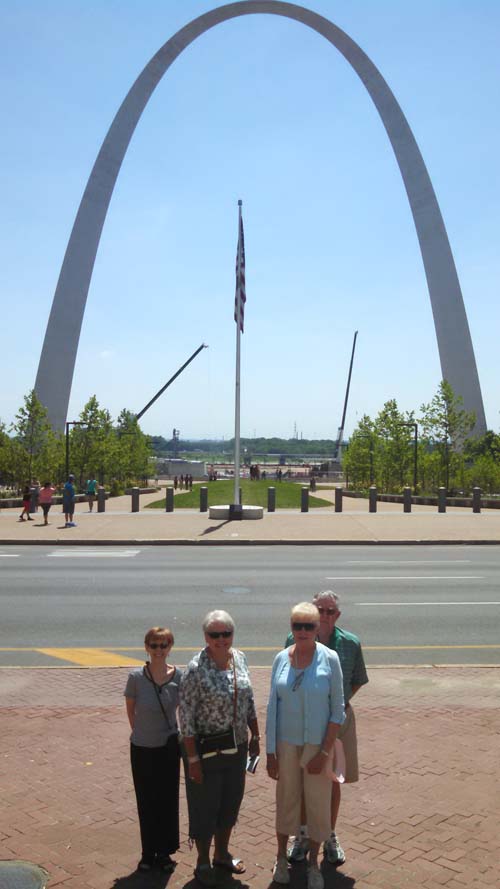 At the Gateway Arch